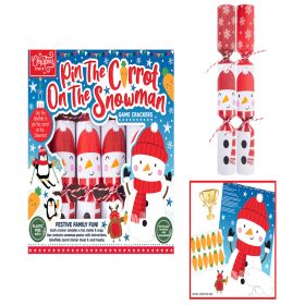 Pin The Carrot On The Snowman - Game Crackers